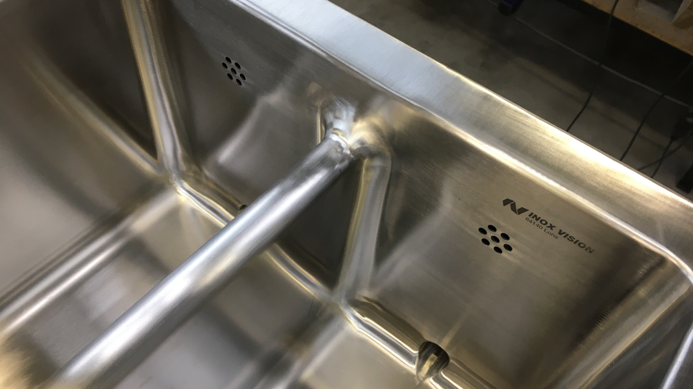 Finition Inox propre